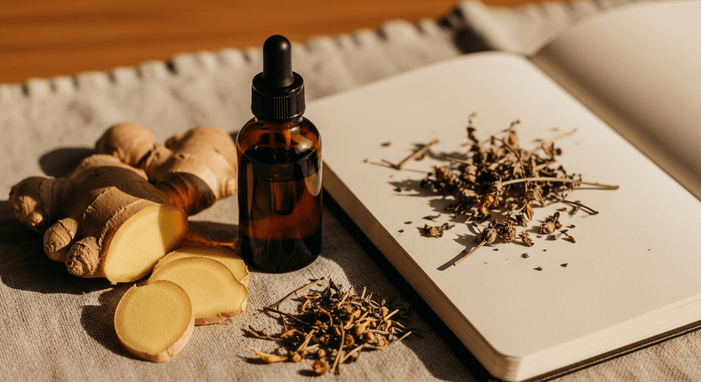 Can Ginger Extract Support Digestion and Circulation in Long COVID and Dysautonomia? — illustration 1